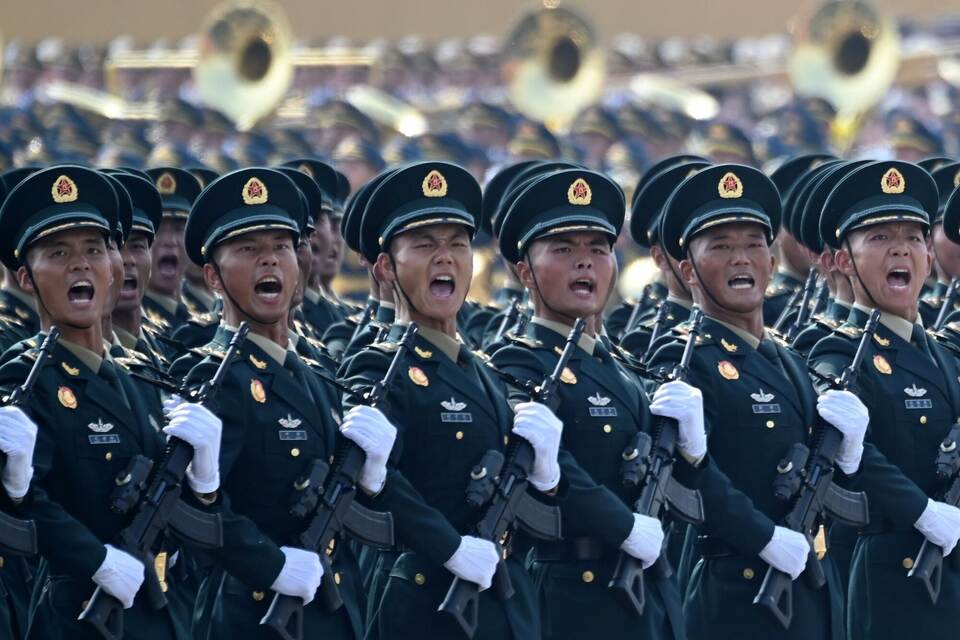 Militärparade in Peking Militärparade in Peking
