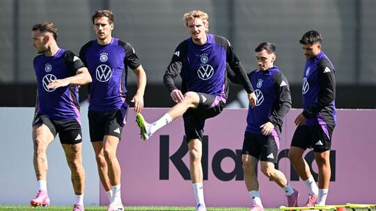 Abschlusstraining Nationalmannschaft