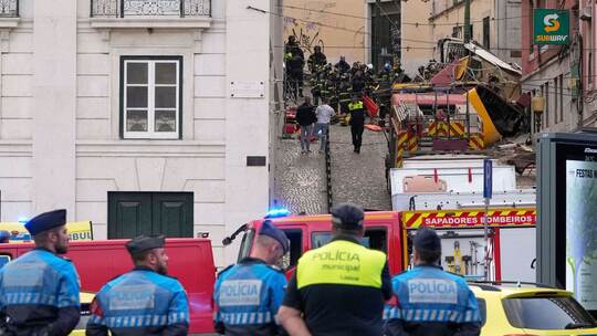 Standseilbahn-Unfall in Lissabon Standseilbahn-Unfall in Lissabon