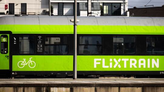 Flixtrain in Köln Flixtrain in Köln