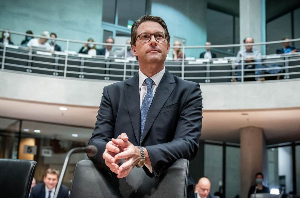 Andreas Scheuer beim Maut-Untersuchungsausschuss Andreas Scheuer beim Maut-Untersuchungsausschuss