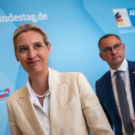 Alice Weidel und Tino Chrupalla