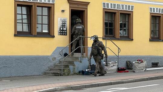 Polizeieinsatz in Biberach Polizeieinsatz in Biberach