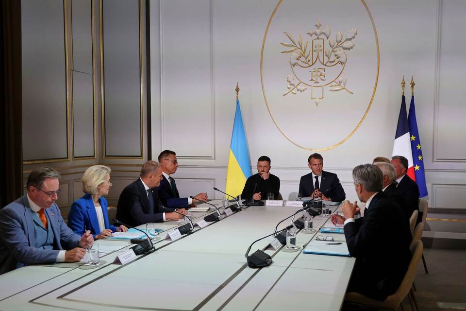 Ukraine-Krieg - Treffen der Unterstützerstaaten in Paris