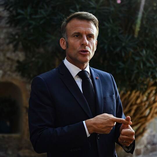 Frankreichs Staatspräsident Emmanuel Macron