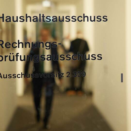 Entscheidende Sitzung des Haushaltsausschusses Entscheidende Sitzung des Haushaltsausschusses