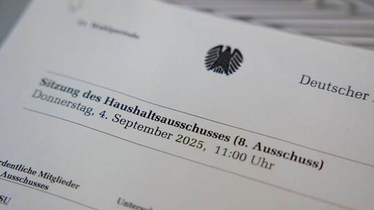 Entscheidende Sitzung des Haushaltsausschusses