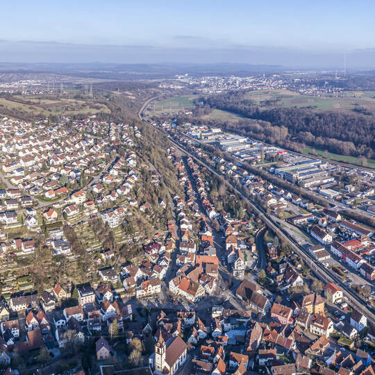 Enzberg Luftbild