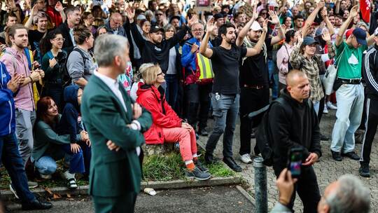 Streitgespräch zwischen Palmer und Frohnmaier - Demo