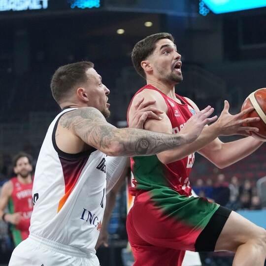Basketball Europameisterschaft: Deutschland - Portugal