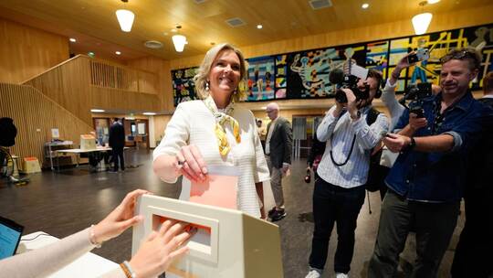 Parmlamentswahl in Norwegen