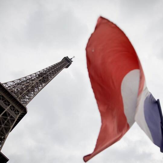 Der Eiffelturm in Paris