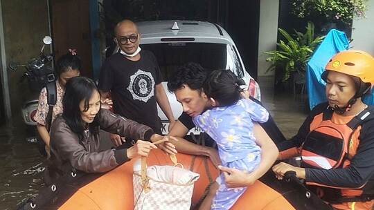 Überflutungen auf Bali Überflutungen auf Bali