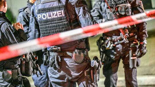 Polizisten in Göppingen