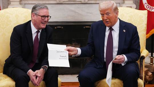 Britischer Premierminister Starmer in den USA