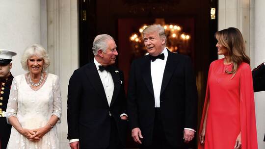 US-Präsident Trump besucht Großbritannien - Winfield House