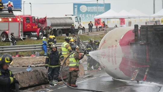Explosion von Tankwagen in Mexiko