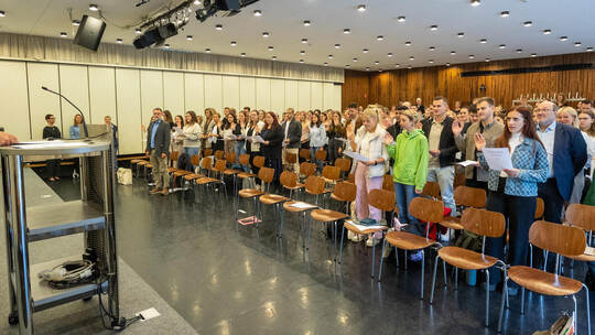 Lehrervereidigung Schulamt Reuchlinhaus