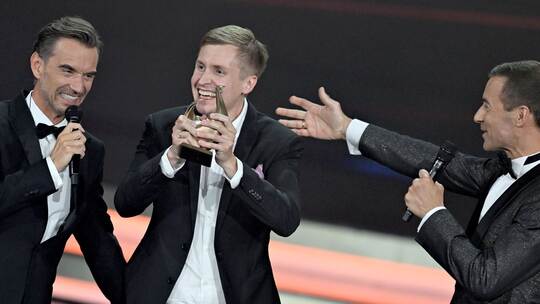 Verleihung Medienpreis Goldene Henne