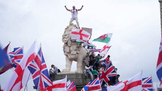 Rechte Demo "Unite the Kingdom"