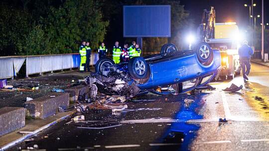 Schwerer Verkehrsunfall in Hannover