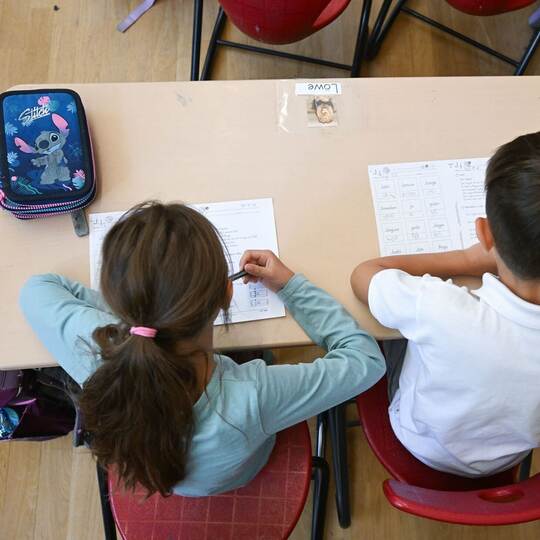 Unterreicht in einer Grundschule