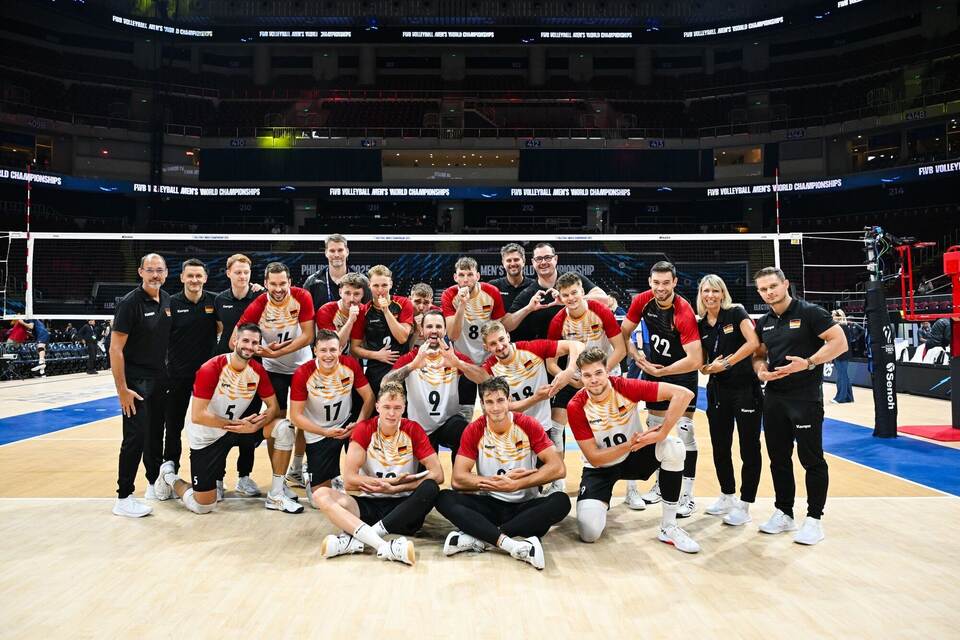 Volleyball-WM: Deutschland - Chile Volleyball-WM: Deutschland - Chile