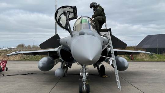Kampfjet vom Typ Rafale