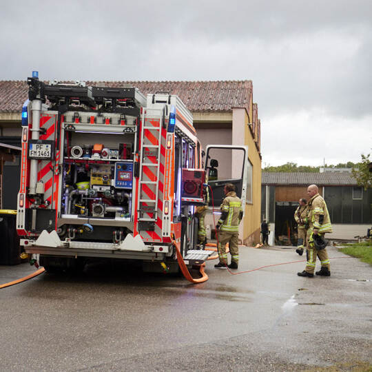 Brand Eckenweiherstraße