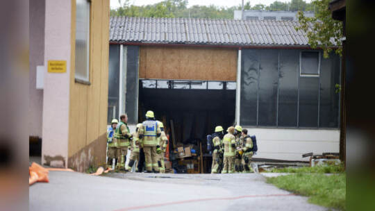 Brand Eckenweiherstraße