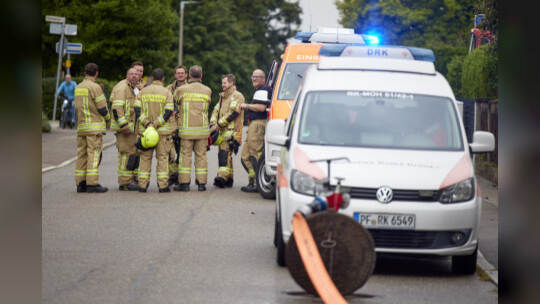 Brand Eckenweiherstraße