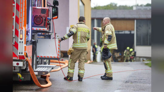 Brand Eckenweiherstraße