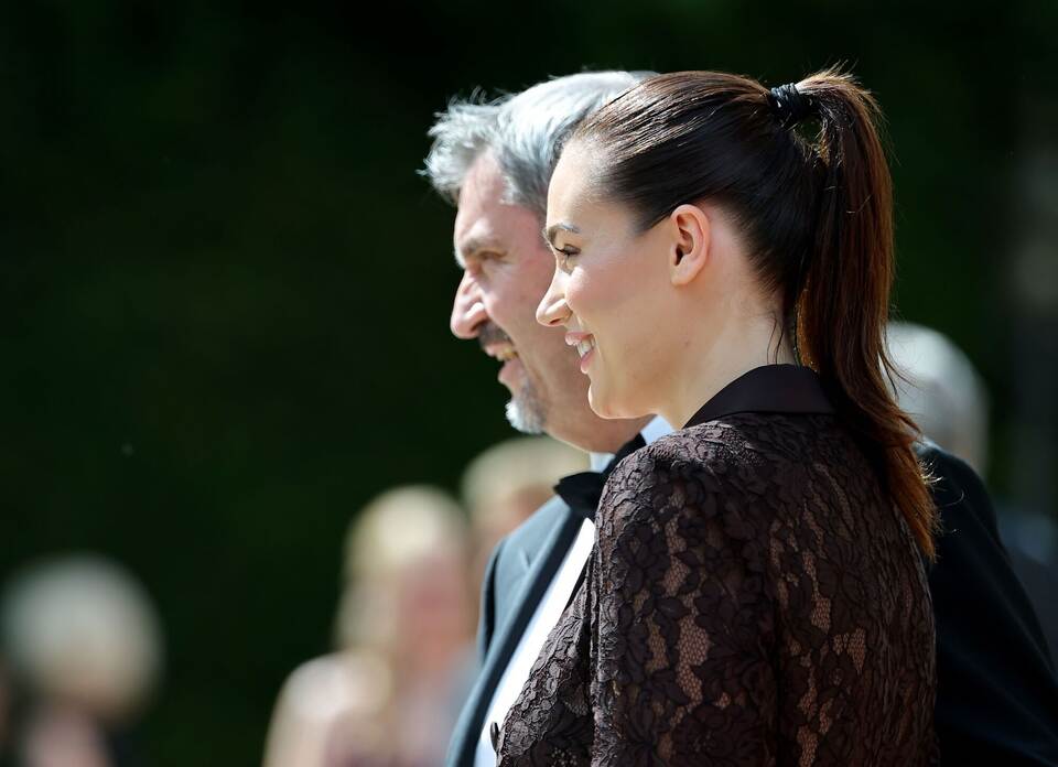Gloria Sophie Burkandt und Markus Söder