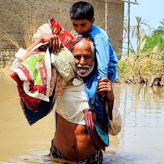 Unwetter in Pakistan