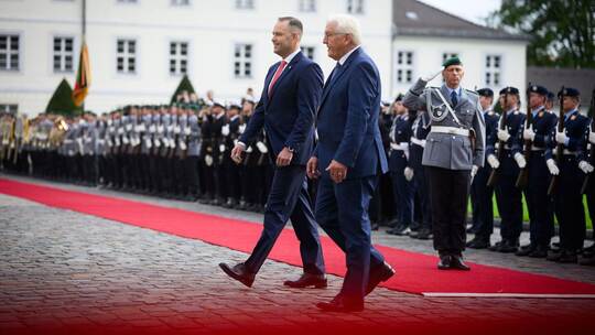 Polnischer Präsident Nawrocki in Berlin