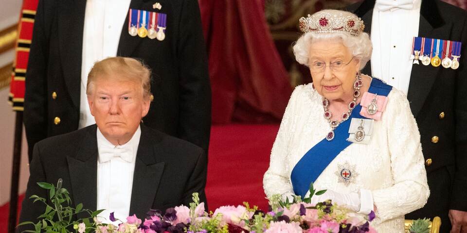 US-Präsident Trump und die Queen