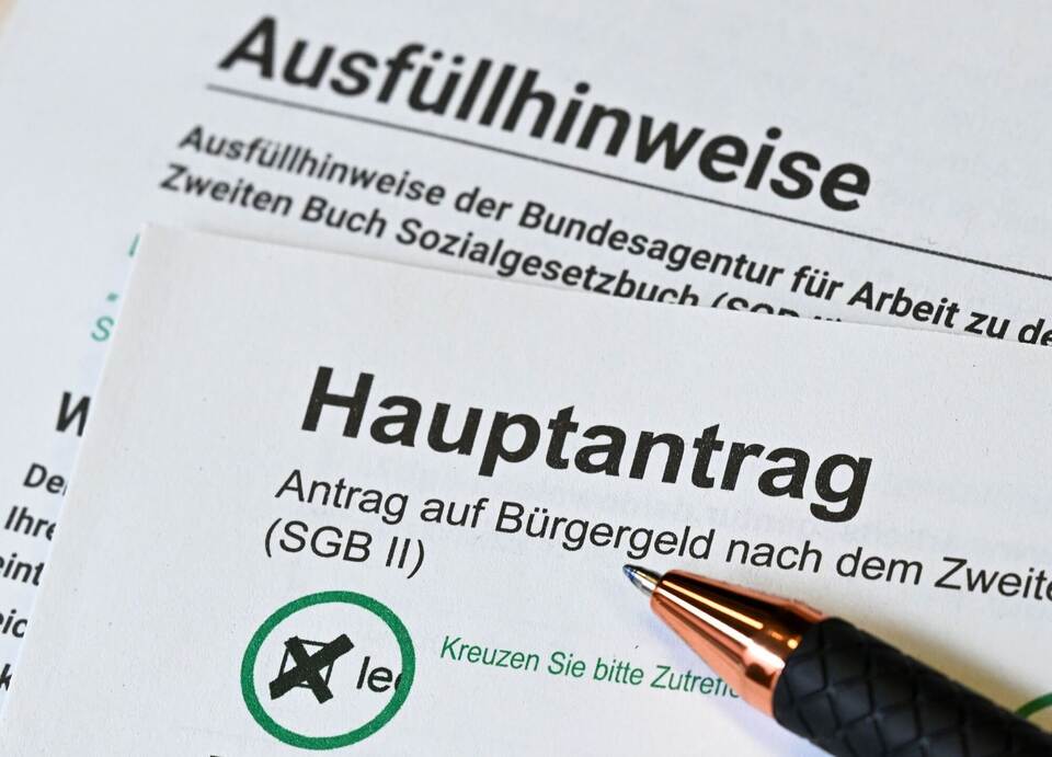 Bürgergeld-Antrag