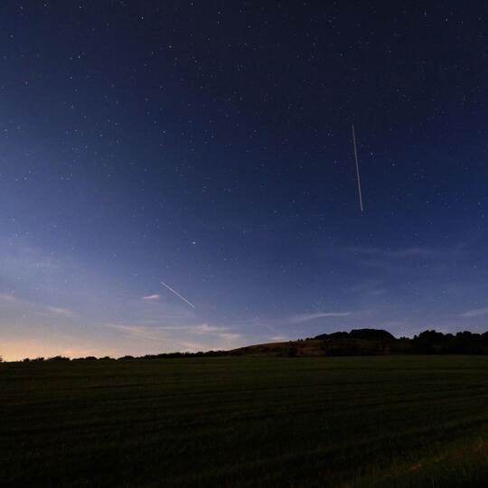 Sternenhimmel über der Rhön
