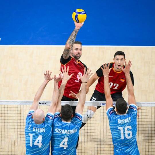 Volleyball-WM: Slowenien - Deutschland