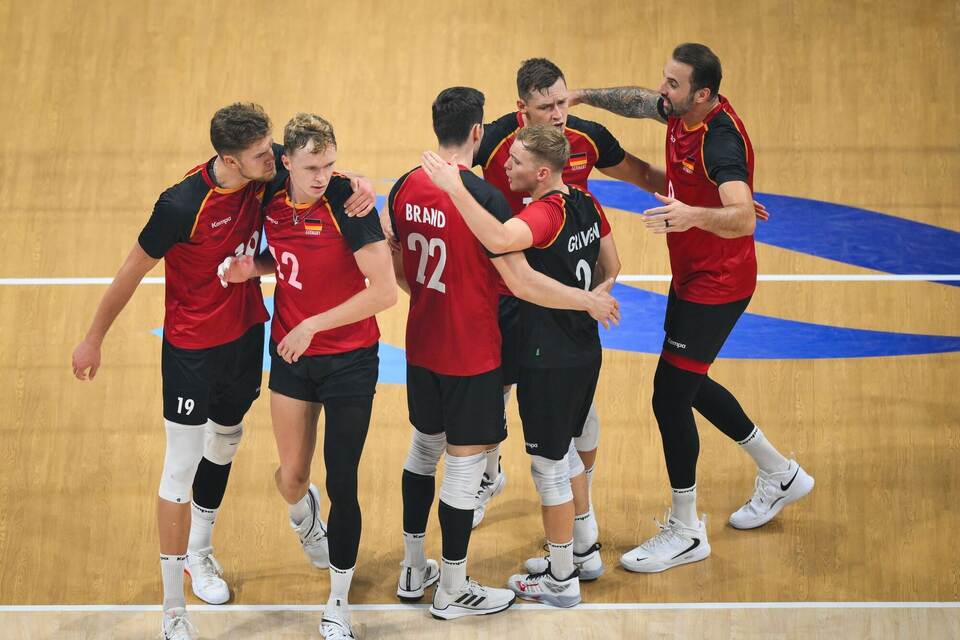 Volleyball-WM: Slowenien - Deutschland Volleyball-WM: Slowenien - Deutschland