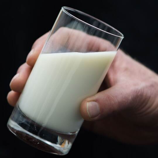 Ein Glas Milch