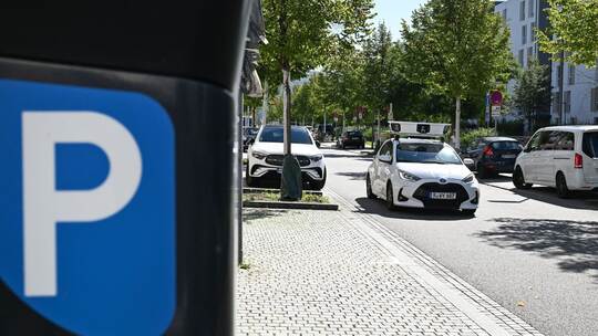 Test Scan-Auto mit dem Parksünder erfasst werden