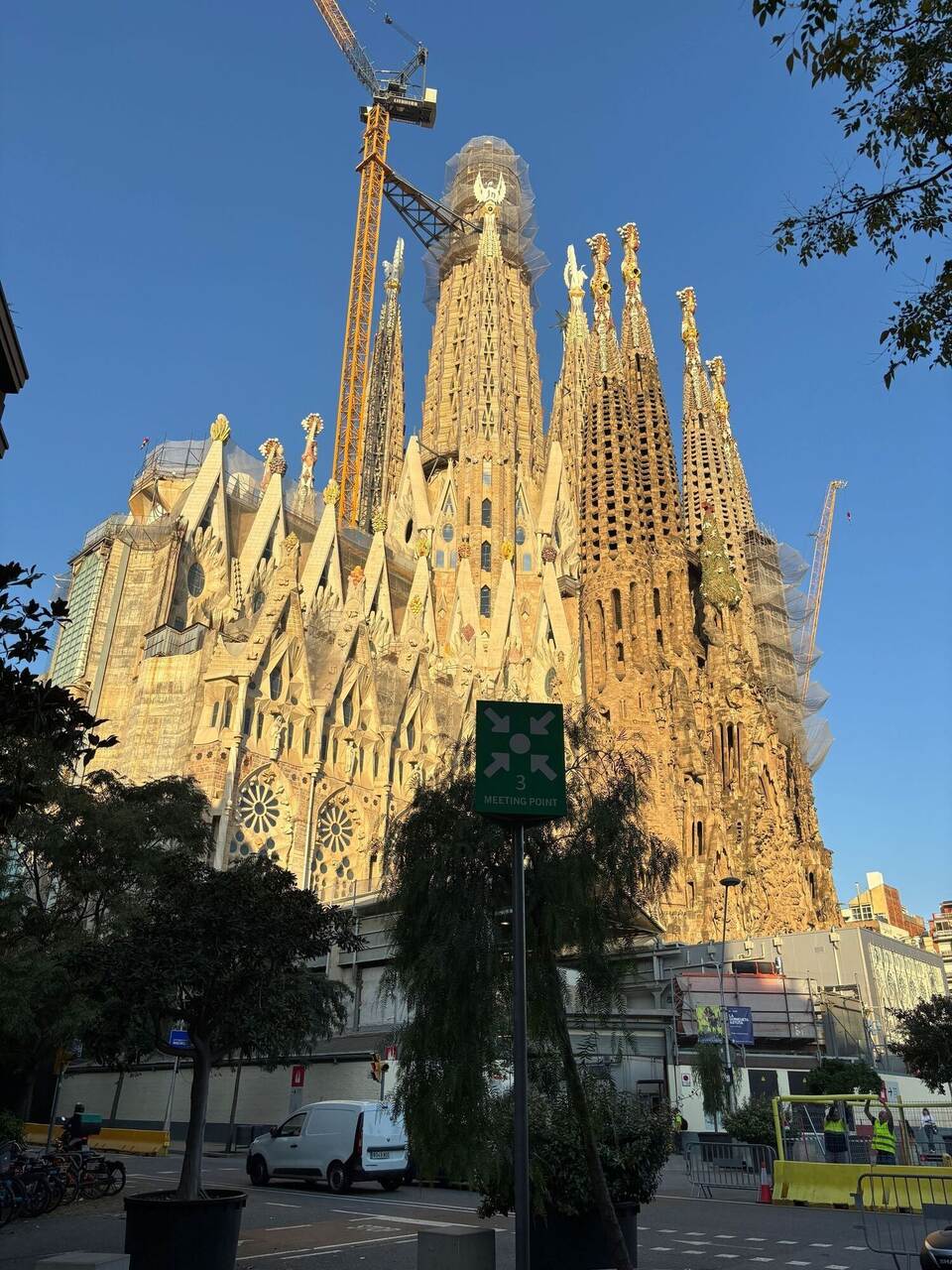 Basilika Sagrada Familia in Barcelona Basilika Sagrada Familia in Barcelona