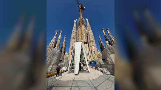 Basilika Sagrada Familia in Barcelona Basilika Sagrada Familia in Barcelona