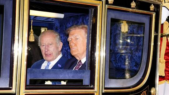 US-Präsident Trump besucht Großbritannien