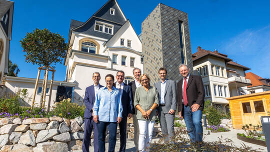 Einweihung Villa Walser