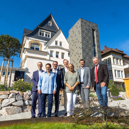 Einweihung Villa Walser