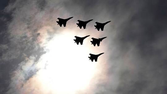 Russische Kampfjets.