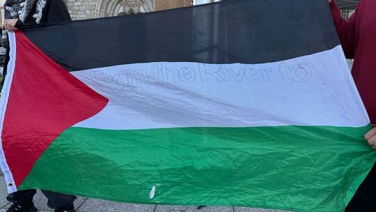 Protest gegen Rüstungsfirma Elbit