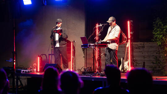 Lassen aufhorchen: Micha Kunze (links) und Kilian Mohns.